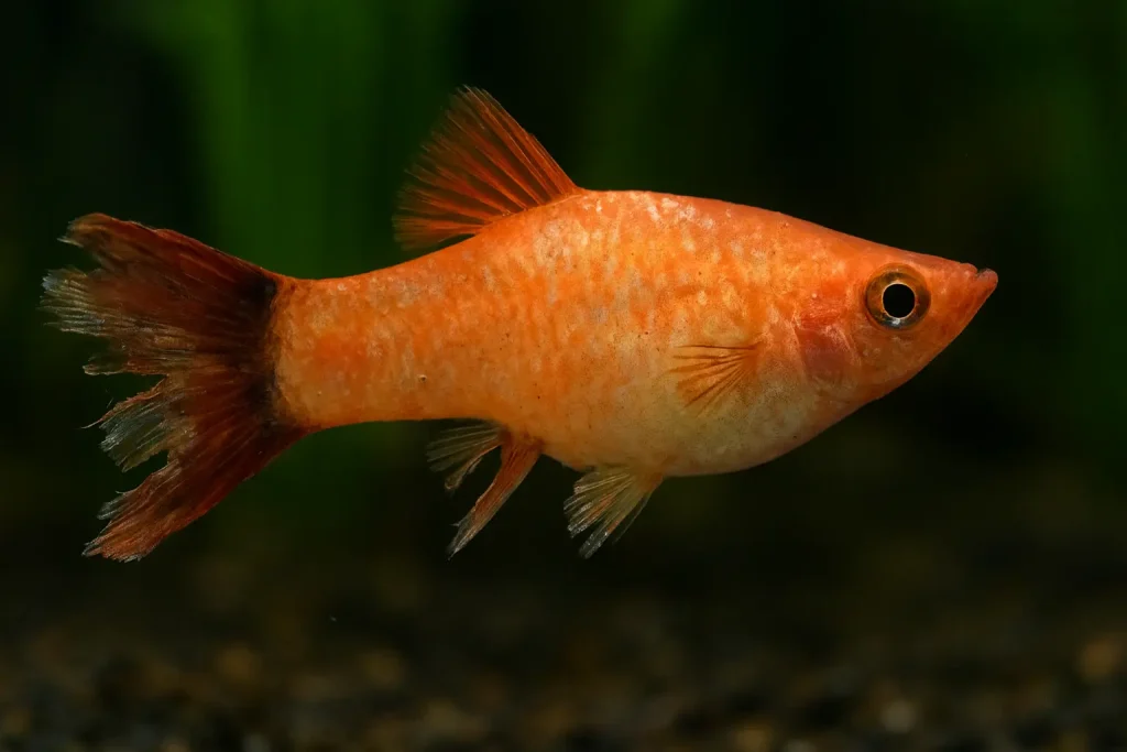 Molly with Fin rot